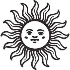 vintage sun