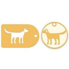 labrador retriever dog gift tags