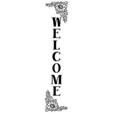 welcome vertical design