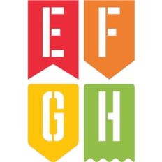 garland letters efgh