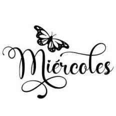 miércoles butterfly word