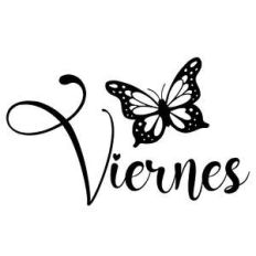 viernes butterfly word