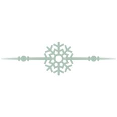 snow flake divider