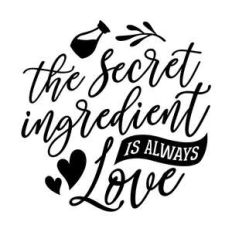 the secret ingredient is always love