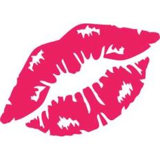 lipstick kiss