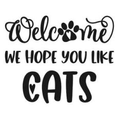 welcome we hope you like cats