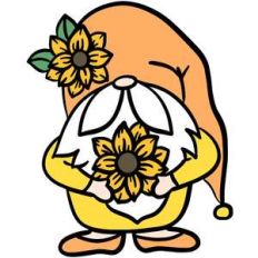 sunflower gnome
