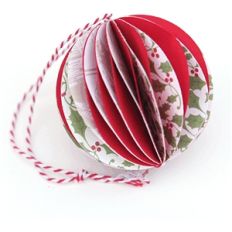 3d accordion christmas tree ornament