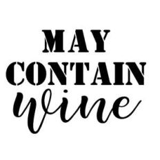 may contain wine