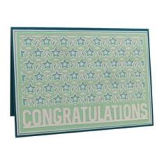 layered congratulation a7 card