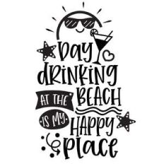 day drinking at the beach
