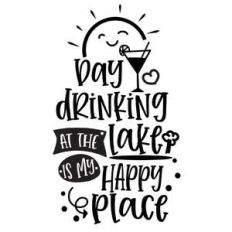 day drinking at the lake