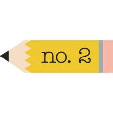 no. 2 pencil