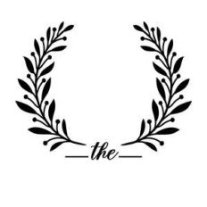 family name template with spring leaf