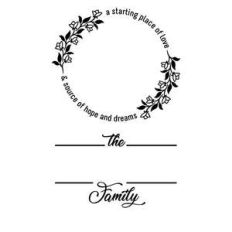 family name template with family quotes