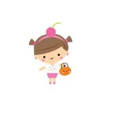 girl trick or treater - ghost town