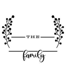 family name rounded template