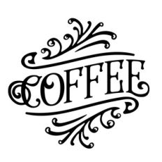 coffee canister label