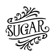 sugar canister label