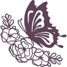 butterfly on flowers