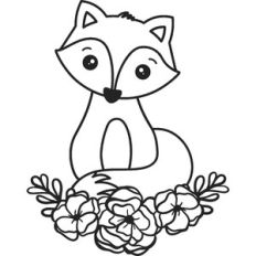 floral fox