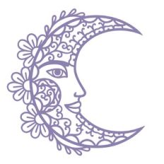 floral moon