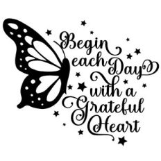 begin each day with a grateful heart