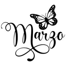 marzo butterfly word
