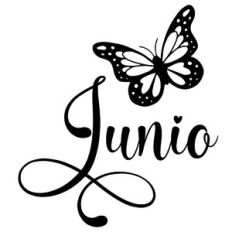 junio butterfly word