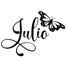 julio butterfly word