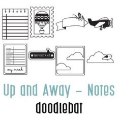 up and away - notes doodlebat