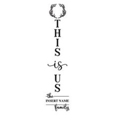 this is us - family monogram