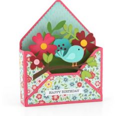 box card envelope bird