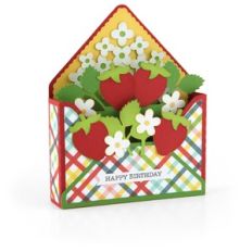 box card envelope strawberries