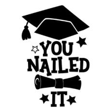 you nailed it - graduation design