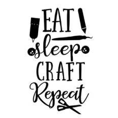 eat sleep craft repeat