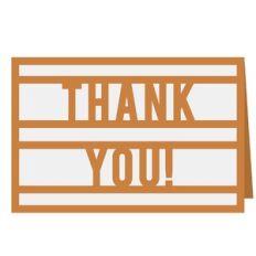 thank you card