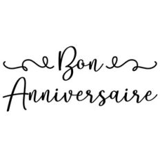 bon anniversaire