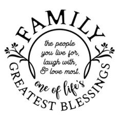 family one of life's greatest blessings