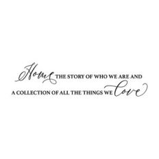 home the story of who we are