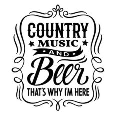 country music and beer