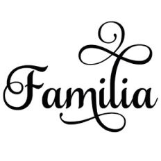 familia family spanish word