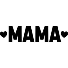 mama with hearts