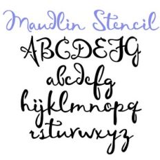 pn maudlin stencil