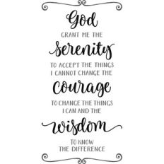 serenity prayer