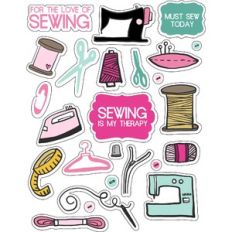 ml sew with me stickers
