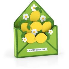 box card envelope lemons