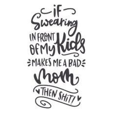 swearing mom phrase