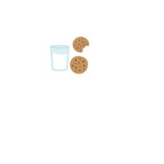 cookies and milk - night before christmas