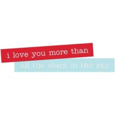 I love you more